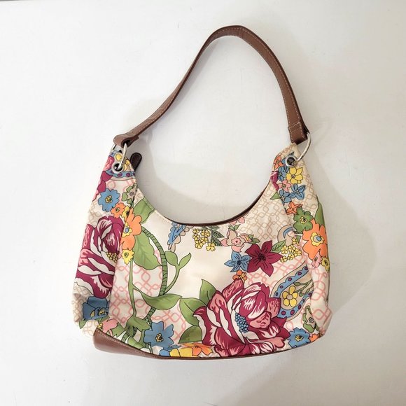 Treviso Floral Shoulder Bag Purse - Picture 2 of 6